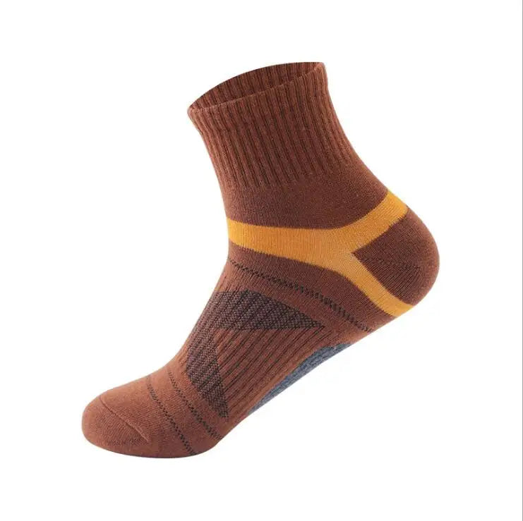 ZTOET High Quality 5Pairs / Lot Combed Cotton Men's Socks New Casual Breathable Active Socks Man Stripe Long Sock EU39-45