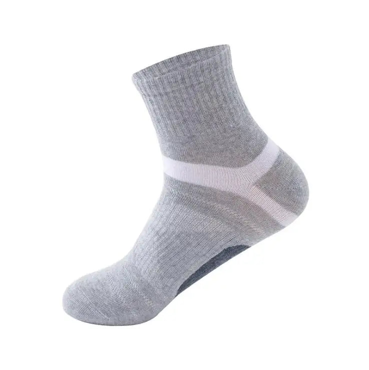 ZTOET High Quality 5Pairs / Lot Combed Cotton Men's Socks New Casual Breathable Active Socks Man Stripe Long Sock EU39-45