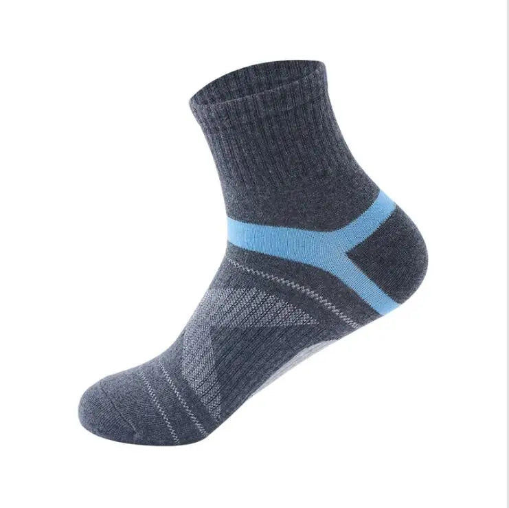 ZTOET High Quality 5Pairs / Lot Combed Cotton Men's Socks New Casual Breathable Active Socks Man Stripe Long Sock EU39-45